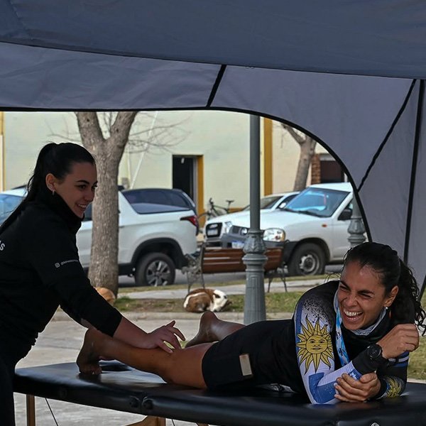 Recuperación deportiva en cancha